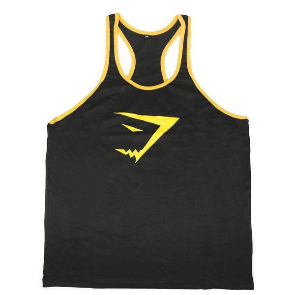 Tank Top Men Gym-shark Bodybuilding and Fitness